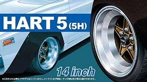 Aoshima 1 24 Tuned Parts No.65 Hart5 5H 14Inch Plastic Model Kit New Jp