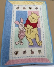 Vintage Winnie The Pooh And Piglet Blanket Plush Baby Blanket Disney Honey