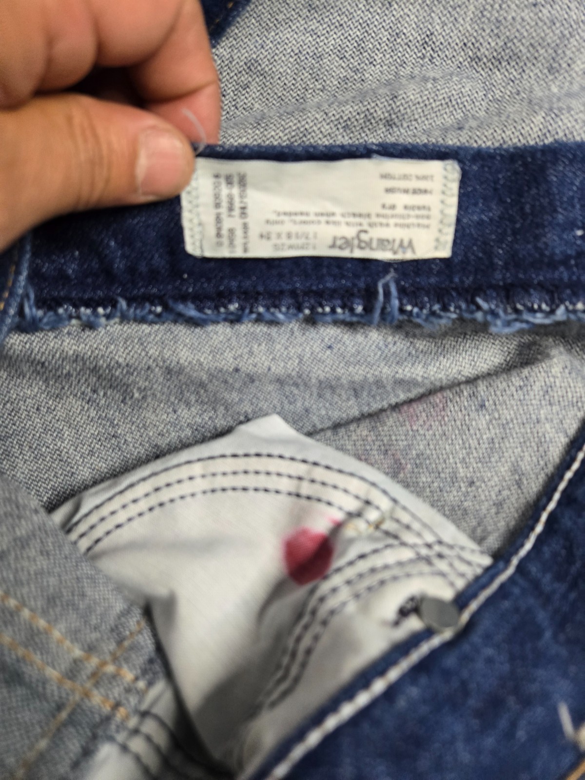 Wrangler Blue Jeans Womens Size 17/18 x 34 Country Western Cowgirl Rodeo Denim thumbnail 5