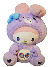 Hello Kitty x Care Bears My Melody Share Bear Plush Stuffed Animal Sanrio 12"