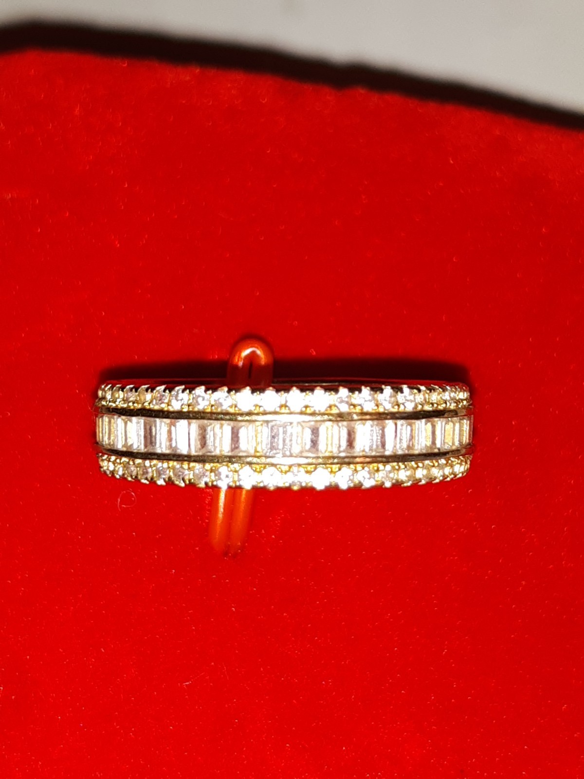 Gold plated 925 silver ring. - image 8