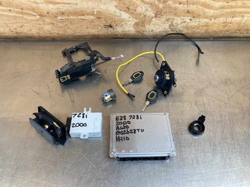 Bmw e38 728i automatic ecu kit DME7500255 EWS3 6905668 1999-2001 M52B28TU2 - Picture 4 of 5
