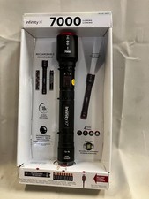 Infinity X1 7000l Dual Power Rechargeable Flashlight 7000 Lumen Cree Led