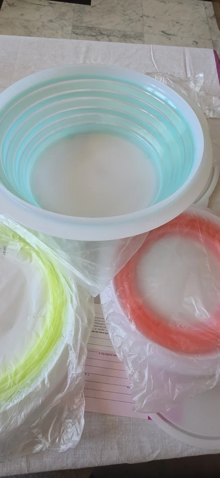 Set Ciotole Mini Max Tupperware 2L 1.5L 950ml Nuove - Immagine 3 di 4