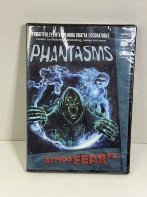 PHANTASMS Ghosts - Atmos Fear FX - Halloween Projection DVD NEW/SEALED SEE