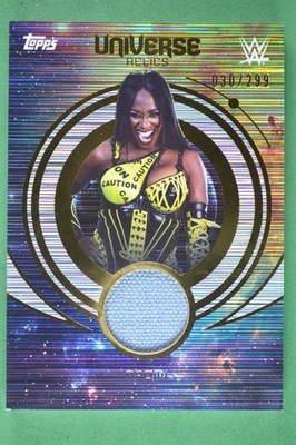 Naomi 2025 Topps Universe WWE Relic /299 #UNR-NAO | eBay