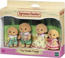 Sylvanian Families Toy Poodle Family Figurine 2017