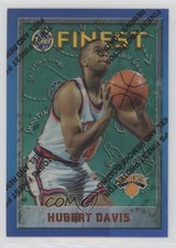 1995-96 Topps Finest Refractor Hubert Davis #213 q5u