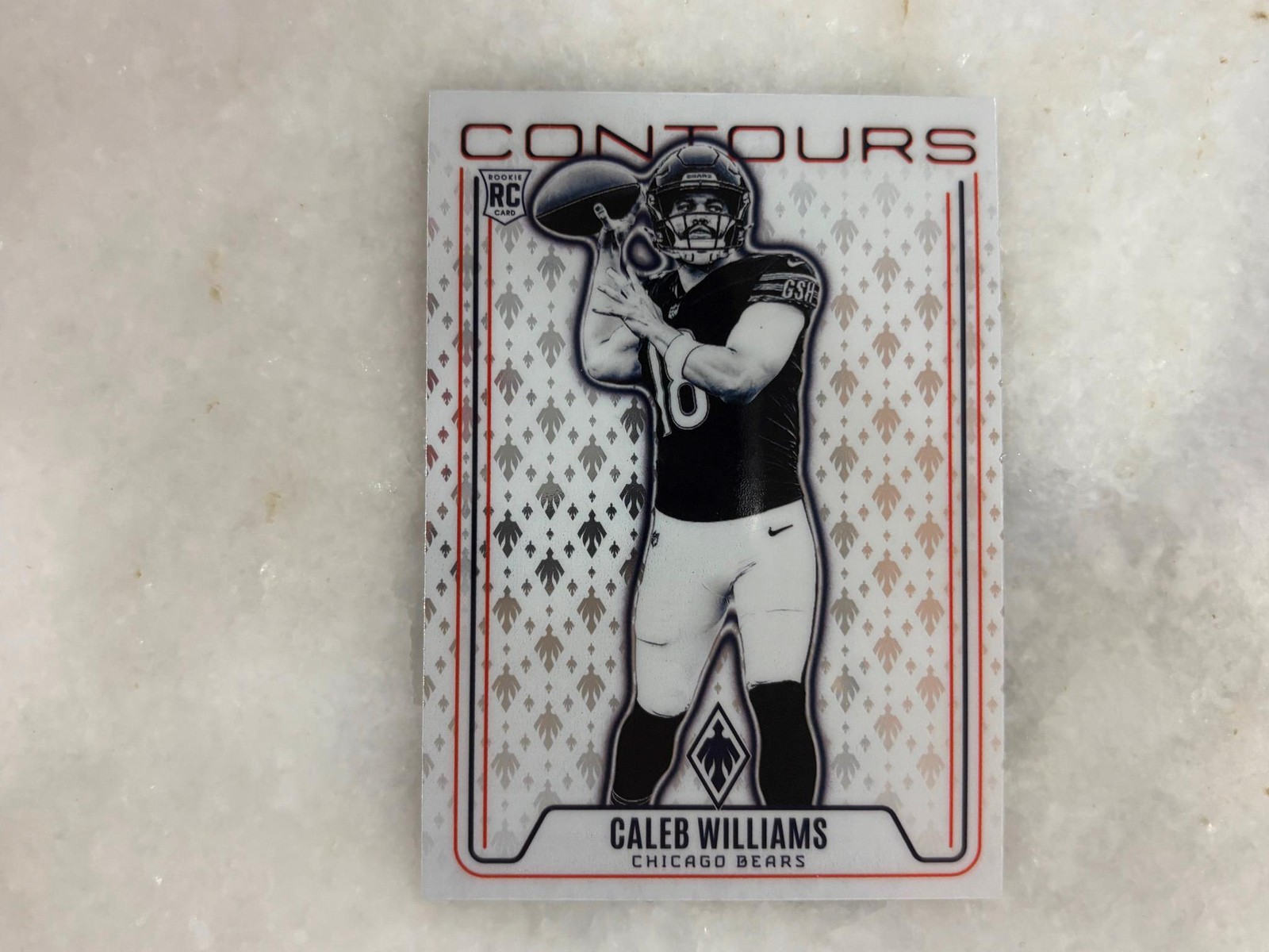 Caleb Williams 2024 Phoenix Contours Rookie RC Chicago Bears C49