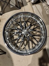 Mrr Design Gt1 Chrome Wheels 20x8.5 Front 20x10.5 Rear Staggered Set Of 4