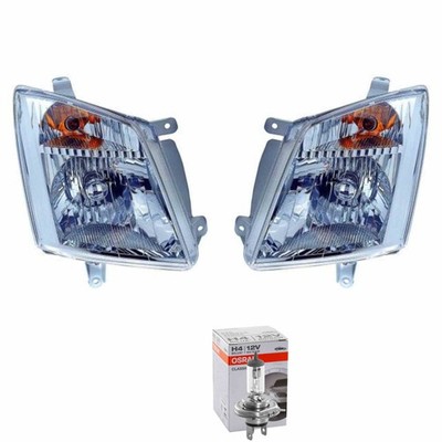 Halogen Scheinwerfer Frontscheinwerfer Set H4 für Isuzu D-Max I inkl. Lampen