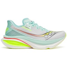 Saucony Endorphin Azura Women's Running Shoes, White/Splash
