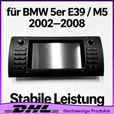 Carplay Touchscreen Autoradio Android für BMW 5er E39 / M5 2002 2008 Bluetooth