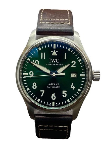 IWC Pilot Mark XX IW328205 Green Dial Automatic Men's Watch