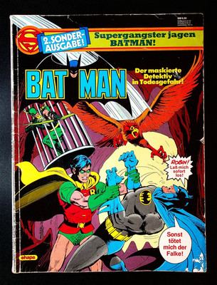 Batman Sonderausgabe #2 (Ehapa, 1982) ohne Sammelecke in Zustand 2-3 !