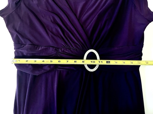Woman’s R&M Richards Dress - Plum Purple, Plus Size 18 - Picture 11 of 11