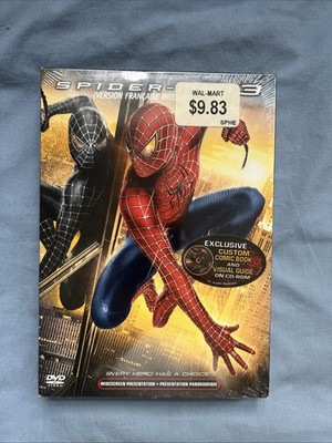 Spider-Man 3 (Bonus DVD) 2007- Brand New Sealed - Lenticular Slipcover