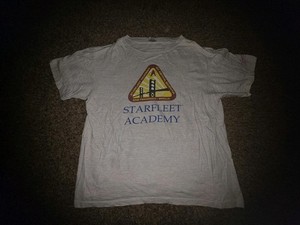 VINTAGE STAR TREK THE NEXT GENERATION XL T-SHIRT STARFLEET ACADEMY 1994