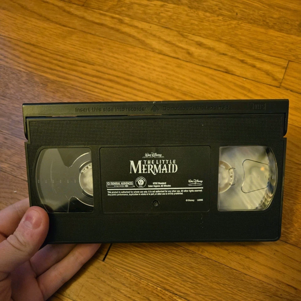 The Little Mermaid (VHS, 2007) Disney's Movie Club Slipcover RARE Late Release - Bild 3 von 4