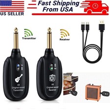 Wireless Guitar System Wireless Audio Electric Guitar Bass Transmitter Receiver