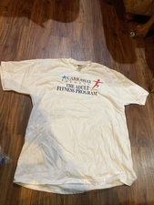 Vintage XL Made In USA Carraway Fitness Shirt