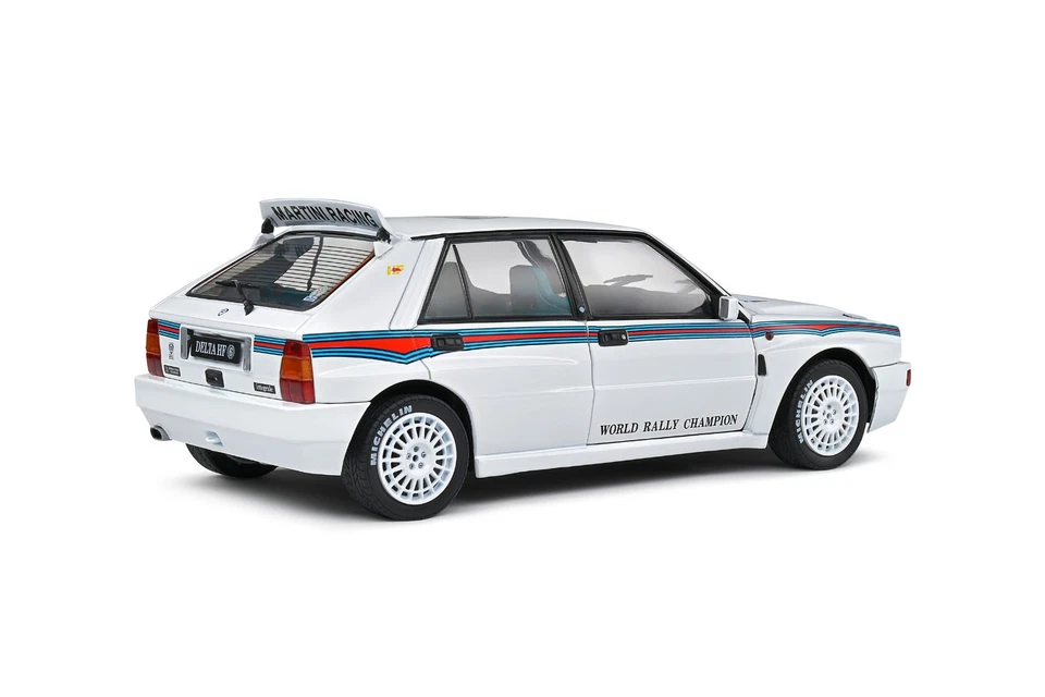 Lancia Delta HF Integrale EVO 1 Martini 6 White Bianco 1992 Solido 1:18 Nuovo - Immagine 4 di 4