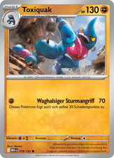 Toxiquak / Pokémon Karte / Deutsch / Mega-Entwicklung / 079/132 / Reverse Holo
