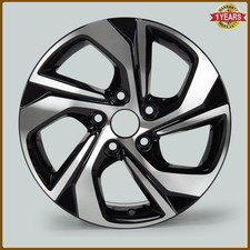 New 16x7 Wheel For 2016-2017 Honda Accord 16 Inch Machined W Black Alloy Rim