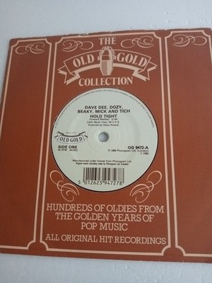 Dave Dee, D,B,M & T - Hold Tight (OG 9472) VG+ Vinyl Record 7''