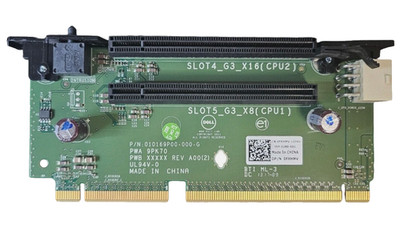 Dell FXHMV PowerEdge R720 2x PCi-e Server Riser Card 0FXHMV