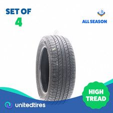Set Of 4 Used 20555r16 Goodyear Assurance Outlast 91h - 8-8.532 Set Of 4 Used 20555r16 Goodyear Assurance Outlast 91h - 8-8.532
