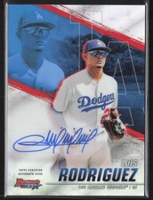 2021 Bowman's Best Luis Rodriguez Best of 2021 Auto Refractor Dodgers
