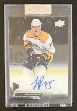 22-23 UD CLEAR CUT ROOKIE JUUSO PARSSINEN AUTO RC #CC-PA SEALED FREE SHIP