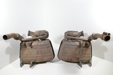 Porsche 911 996 Sport OEM Muffler Exhaust Pipe Silencer set Rust XLF 00004420019