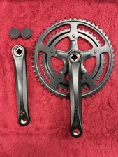 Set Catena Bici Bicicletta Lega/Acciaio 3/32 Pollici X 42/52T X 170 MM Nero