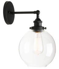 Permo Wall Sconce Vintage Industrial 1-Light Rustic Wall Mount