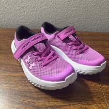 GIRLS' UNDER ARMOUR LITTLE KID SURGE 4 RUNNING SHOES Size 12K