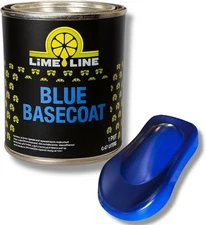 LiME LiNE Solid Blue Basecoat Paint - 16 Oz