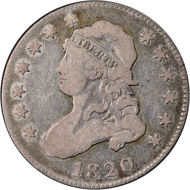 1820 Bust Quarter Nice VG/F Nice Eye Appeal Nice Strike