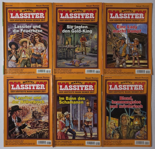 LASSITER 2001 - 2028 Westernromane Romanhefte Slade Erotikwestern Western Romane - Bild 2 von 5