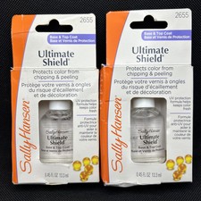 Sally Hansen Ultimate Shield Nail Base Top Coat 2655 Lot of 3 New in Box