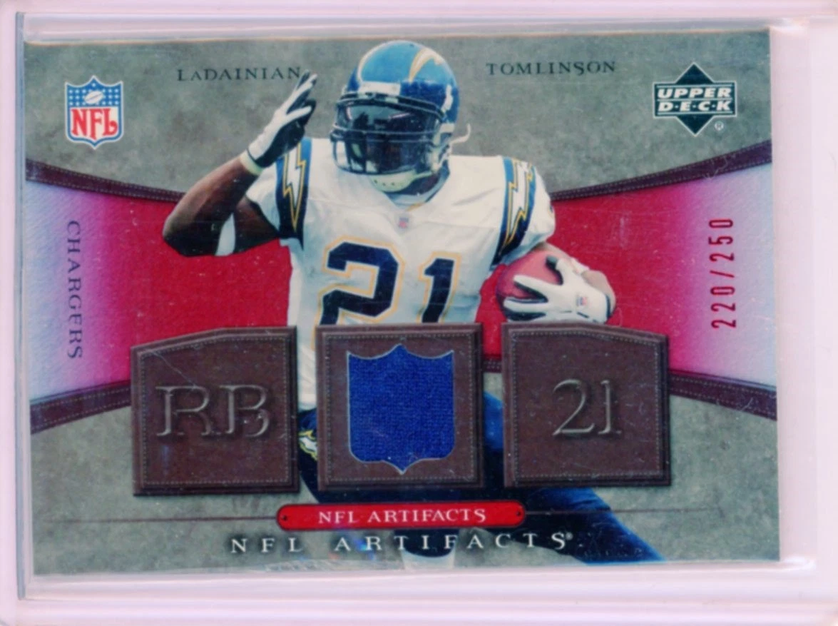 2007 Upper Deck Artifacts LaDainian Tomlinson #NFL-LT for sale | eBay
