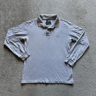 FRED PERRY Herren Polohemd Gr XL Poloshirt Polo T Shirt Classic Logo 13201 Grau - Bild 1 von 4