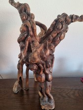 Haitianische Skulptur aus Wurzelholz