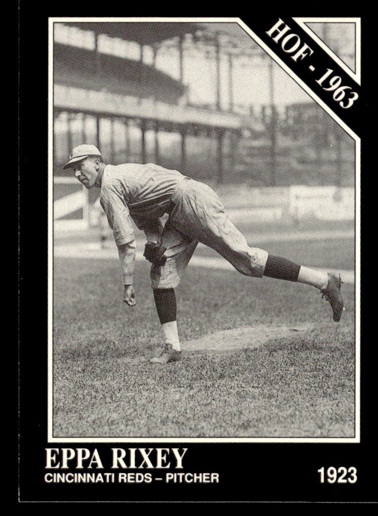 Eppa Rixey 1991 Conlon Collection TSN Card #39 Cincinnati Reds