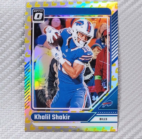 Khalil Shakir SP /149 📈 2024 Donruss Optic Flex Silver Prizm #23 Buffalo Bills - Bild 1 von 2