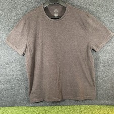 St. John's Bay Legacy Tee Shirt Men’s Size 2XL Short Sleeve Dark Brown Easy Care