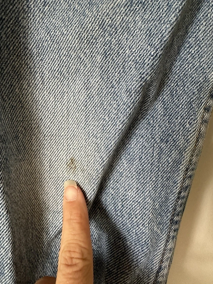 Pantalones de mezclilla de colección años 90 Little Levis naranja pestaña 550 niños talla 5 niños pequeños Foto 4 de 4