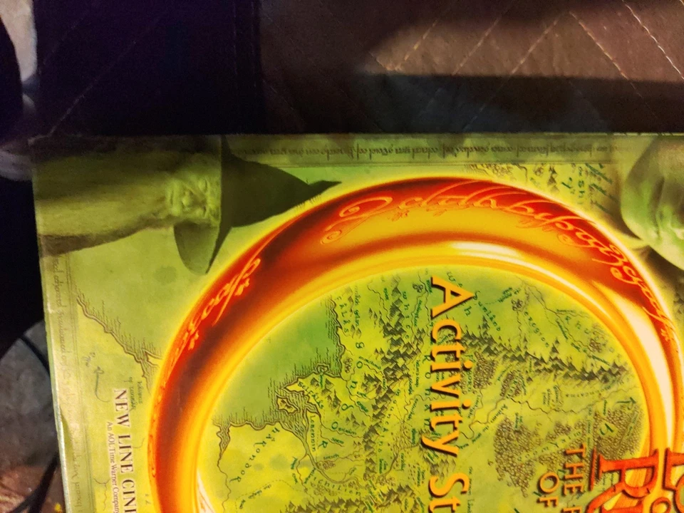 Estudio de actividades de colección El Señor de los Anillos PC sellado calidad coleccionistas Foto 4 de 4