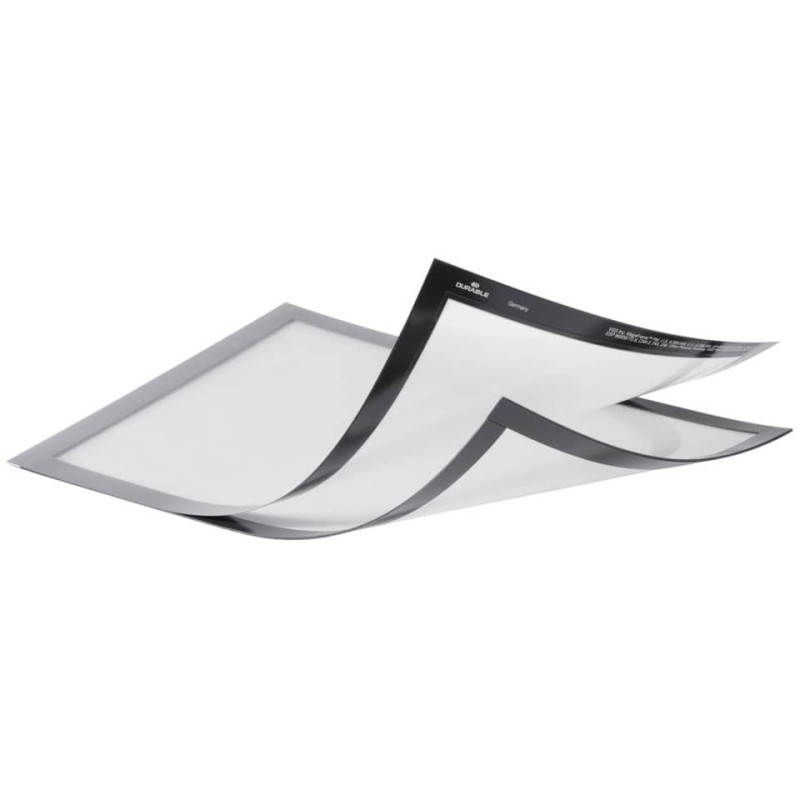 Cornici con 2 pannelli magnetici DURABLE DURAFRAME® MAGNETIC PLUS PPL A4 argento